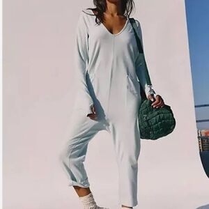 Free people Elegant Sky Blue Women's Jumpsuit